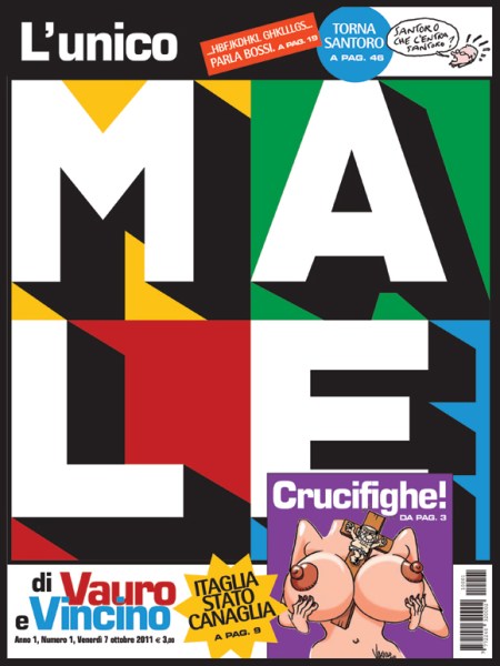 IL MALE di Vauro e Vincino n.1