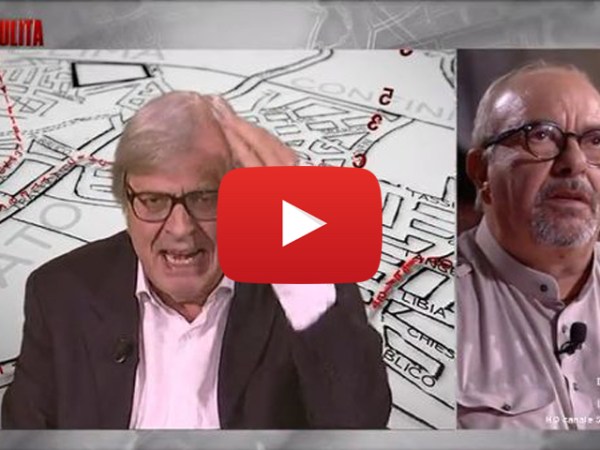 Sgarbi vs Vauro: “Sei comunista, sei un criminale!” – Piazzapulita La7 VIDEO