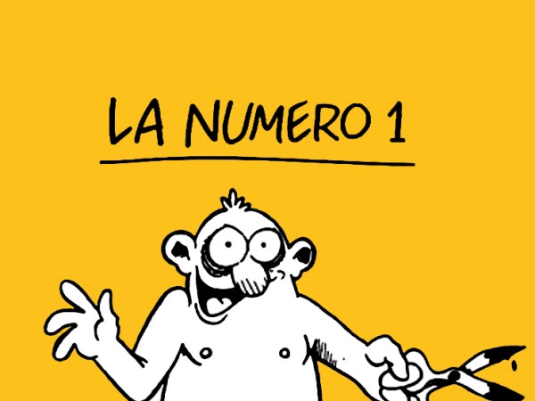 La mia primissima vignetta.