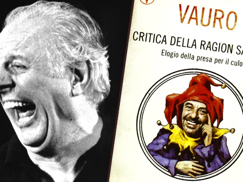 “Critica della ragion satirica” di VAURO – Leggi la Prefazione di DARIO FO