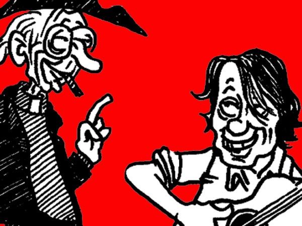 Don Gallo e Faber in paradiso