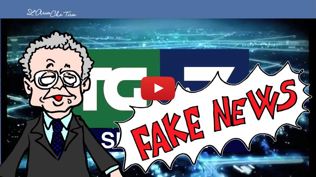 Le Fake News secondo Vauro e Mentana – Il VAURO Che Tira, VIDEO LA7