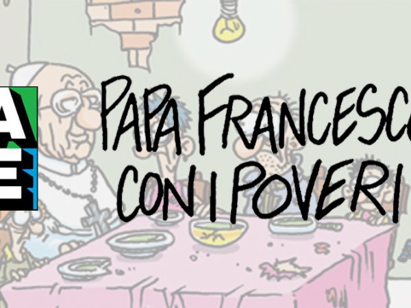 Papa Francesco con i poveri