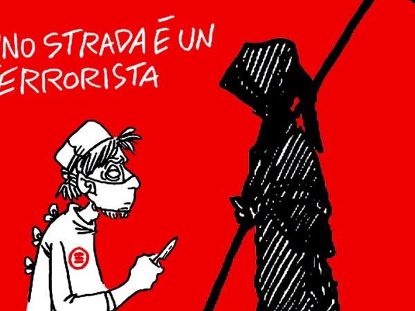 GINO STRADA È UN TERRORISTA – Le vignette di Vauro – Fotogallery