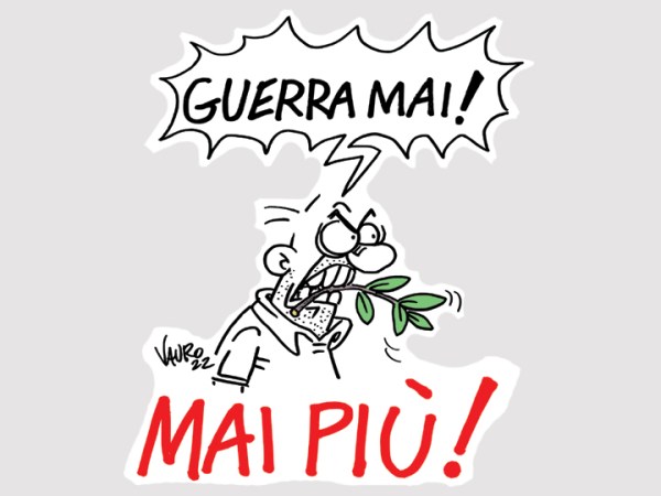 GUERRA UCRAINA-RUSSIA Tutte le vignette di Vauro — FOTOGALLERY