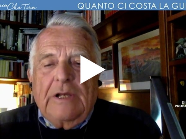 Alberto Contri: “Vauro ha ragione, non ho mai visto tante persone di sinistra che si sono messe così ‘a pecorone’ davanti alla Nato” — LA7 VIDEO