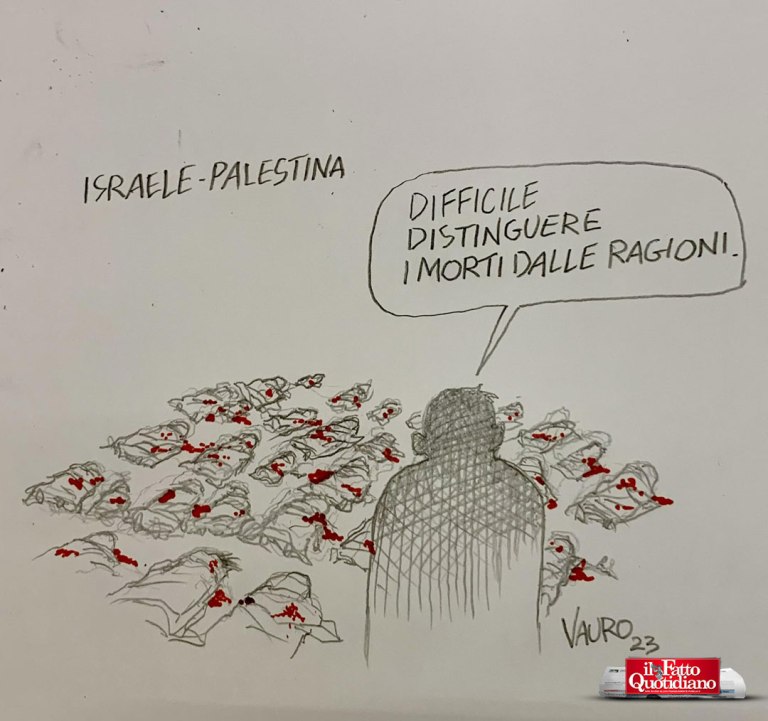 Israele-Palestina. Difficile distinguere i morti dalle ragioni.