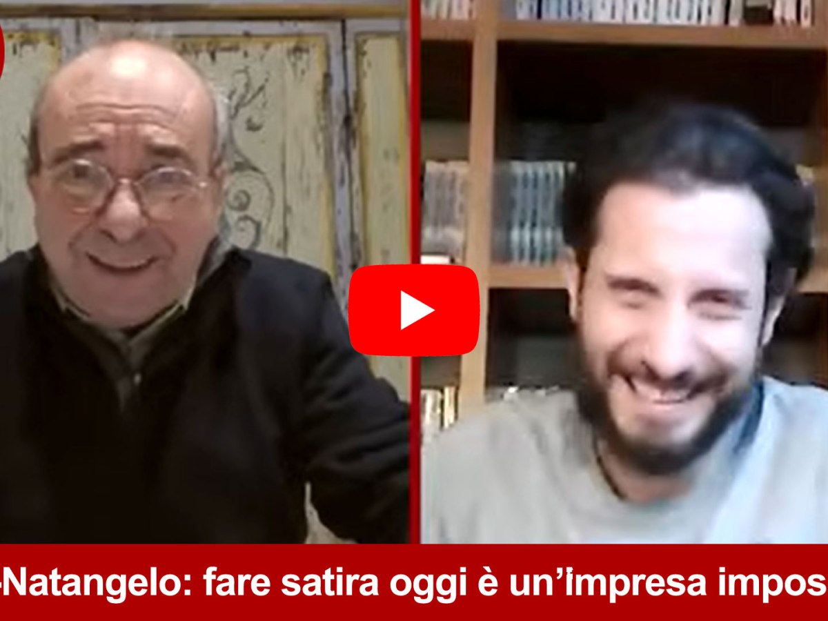 Vauro-Natangelo: fare satira oggi è un’impresa impossibile? (Servizio Pubblico)