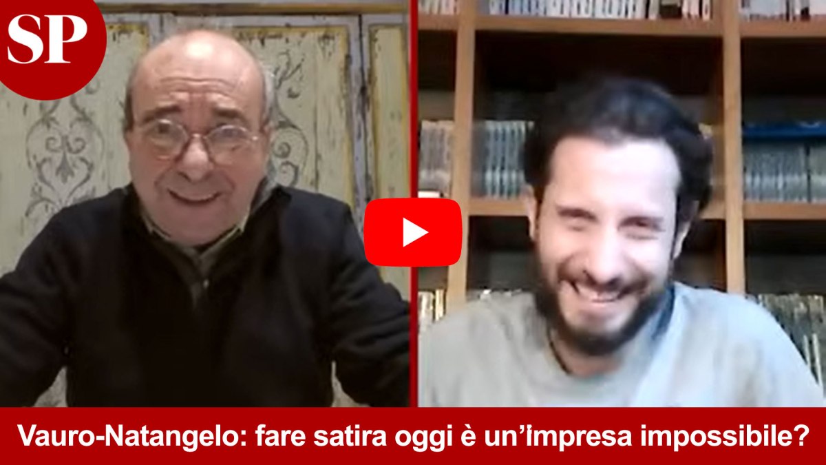 Vauro-Natangelo: fare satira oggi è un’impresa impossibile? (Servizio Pubblico)