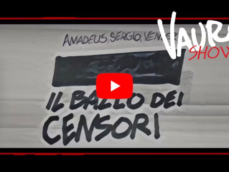 Vauro Show 8 – Amadeus, Sergio, Venier: il ballo dei censori (Servizio Pubblico)