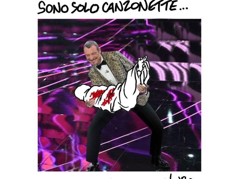 Sanremo 2024 – Vauro (Servizio Pubblico, 17 feb 2024)