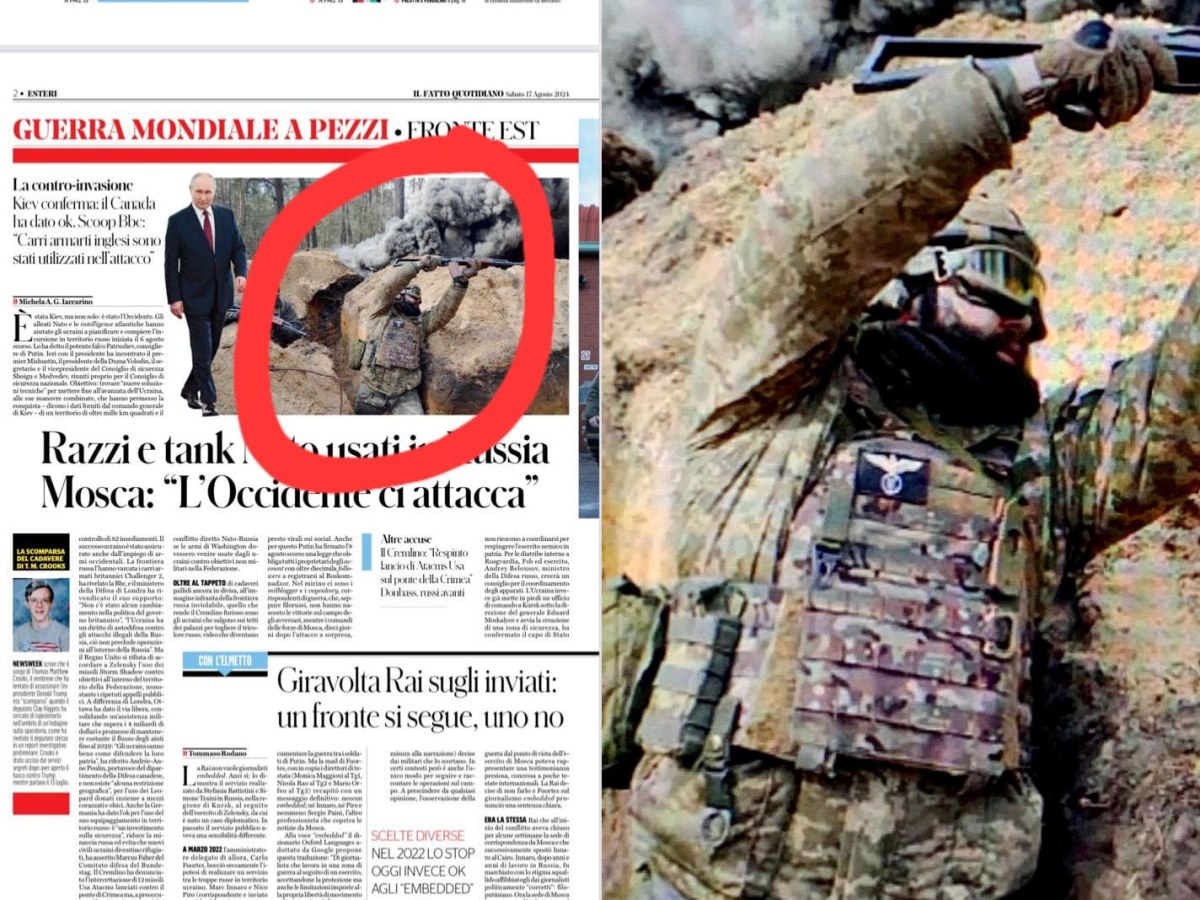 Complimenti alla Battistini per la bella onorificenza conferitale da Zelensky…