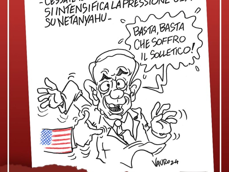 Cessate il fuoco a Gaza… (Il Fatto, 24 ago 2024)