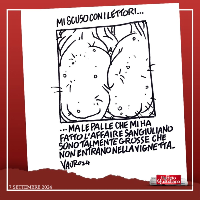 L’affaire Sangiuliano (Il Fatto, 7 set 2024)