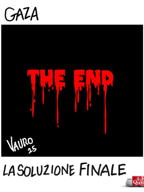 The end (Il Fatto, 20 set 2025)