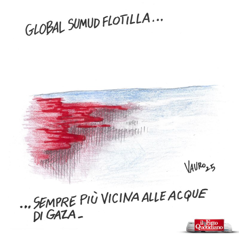 Global Sumud Flotilla (Il Fatto, 30 set 2025)