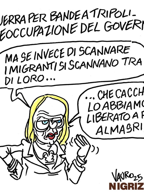 Guerra per bande a Tripoli (Nigrizia, ott 2025)