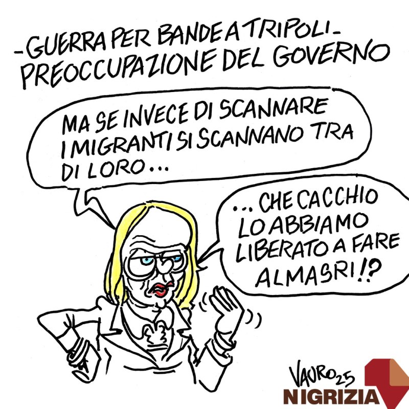 Guerra per bande a Tripoli (Nigrizia, ott 2025)