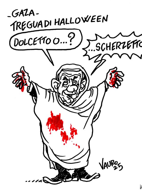 Gaza, tregua di Halloween (29 ott 2025)