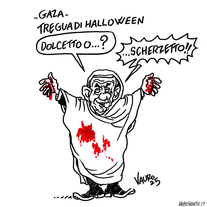 Gaza, tregua di Halloween (29 ott 2025)