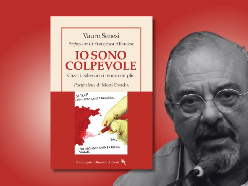 ANTEPRIMA “Io sono colpevole. Gaza: il silenzio ci rende complici”, il nuovo libro di Vauro. Vignette, prefazione di Francesca Albanese e postfazione di Moni Ovadia (Il Fatto Quotidiano)