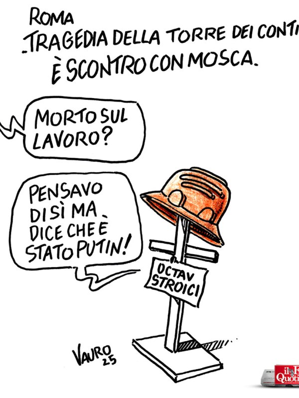 Octav Stroici, morto l’operaio intrappolato nella Torre dei Conti (Il Fatto, 6 nov 2025)