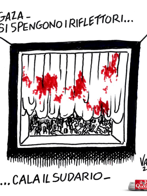 Gaza, si spengono i riflettori… (Il Fatto, 11 nov 2025)