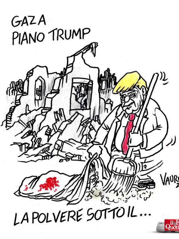 Gaza, piano Trump (Il Fatto, 20 nov 2025)