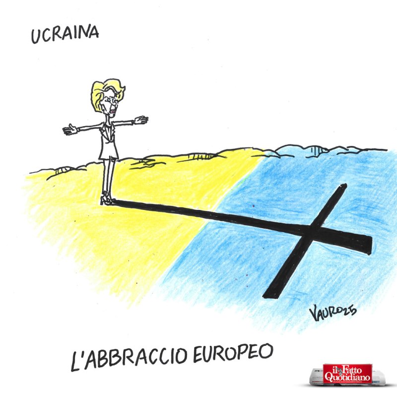 L’abbraccio europeo (Il Fatto, 25 nov 2025)