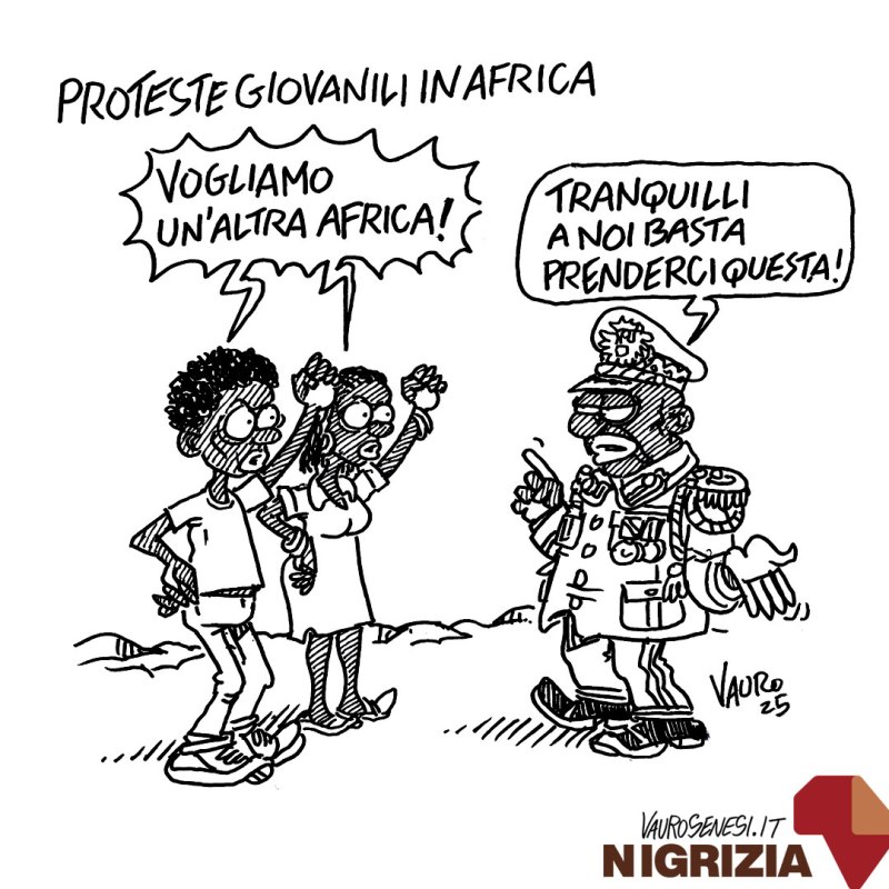 Proteste giovanili in Africa (Nigrizia, dec 2025)