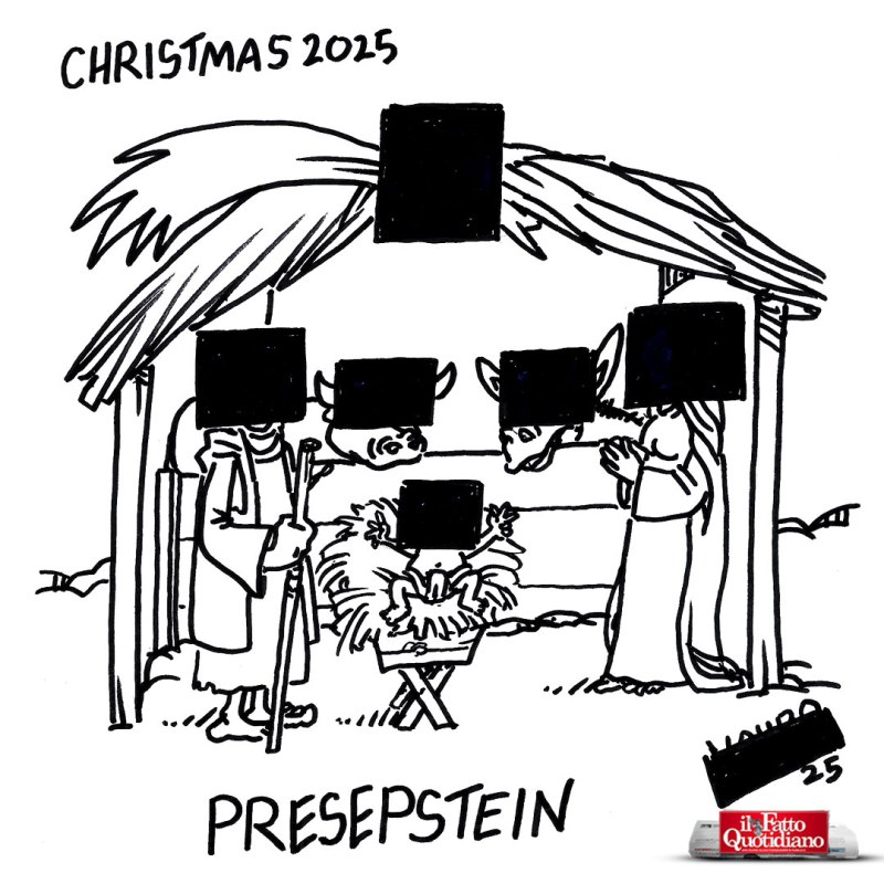 Caso Epstein (Il Fatto, 23 dic 2025)