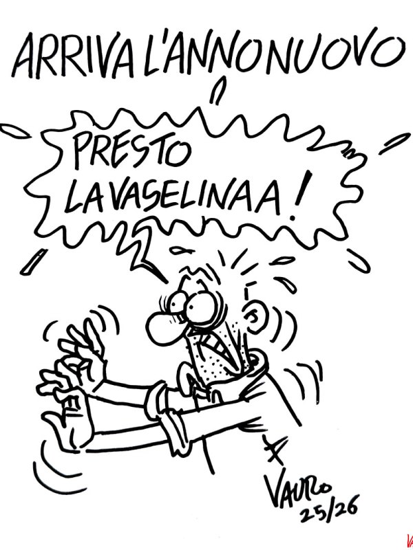 Arriva l’anno nuovo (31 dic 2025)