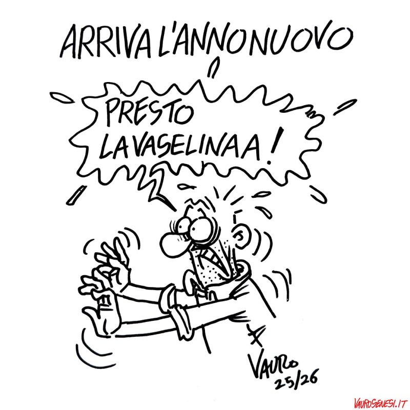 Arriva l’anno nuovo (31 dic 2025)
