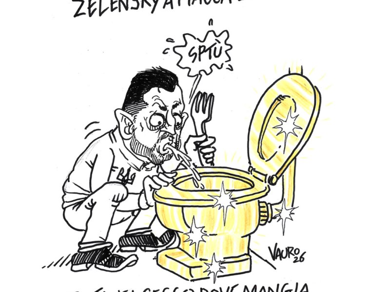 Davos, Zelensky attacca l’Europa (Il Fatto, 24 gen 2026)