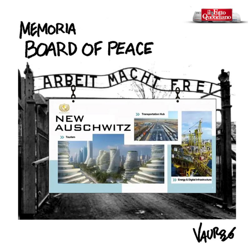 Board of Peace (Il Fatto, 29 gen 2026)