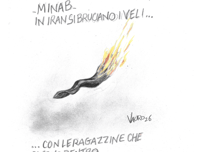 In Iran si bruciano i veli… (2 mar 2026)