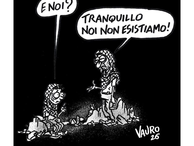 Noi non esistiamo! (Il Fatto, 7 mar 2026)