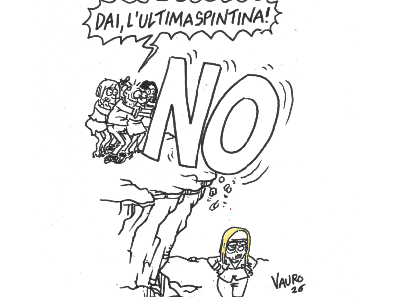 L’ultima spintina… (Il Fatto, 21 mar 2026)