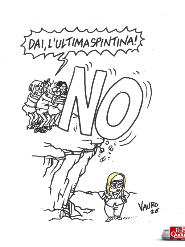 L’ultima spintina… (Il Fatto, 21 mar 2026)