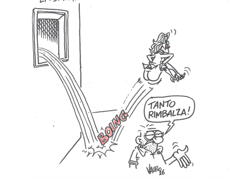 Tanto rimbalza! (Il Fatto, 26 mar 2026)