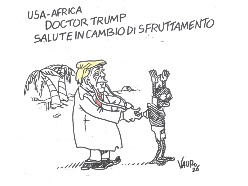 Doctor Trump (Nigrizia, aprile 2026)