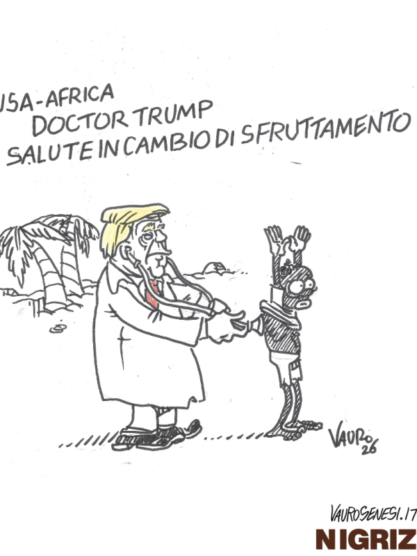 Doctor Trump (Nigrizia, aprile 2026)