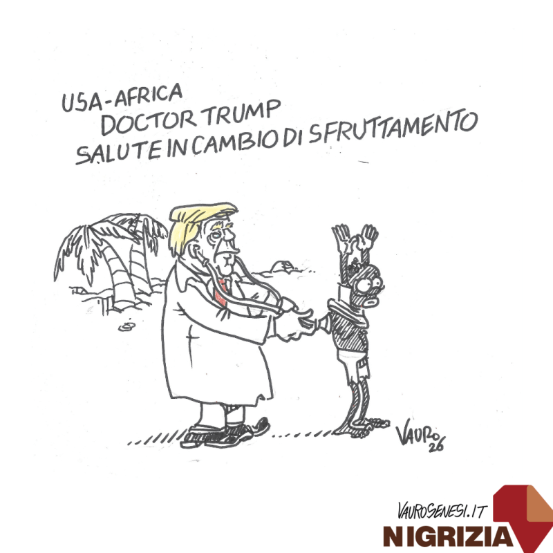 Doctor Trump (Nigrizia, aprile 2026)