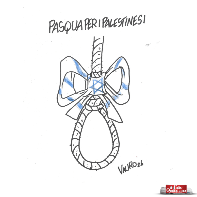 Pasqua per i palestinesi (Il Fatto, 4 aprile 2026)