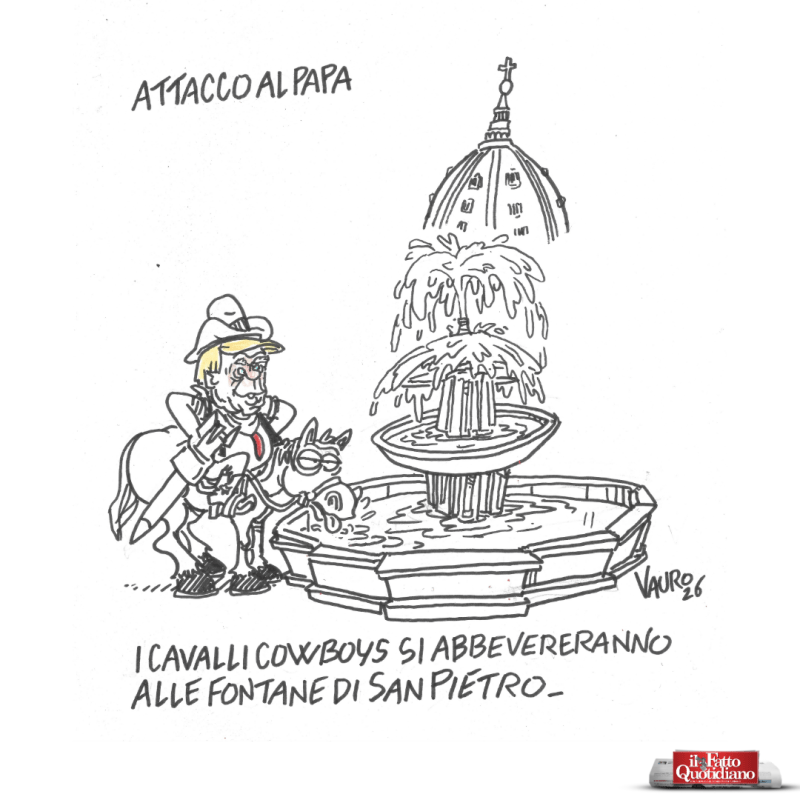 Attacco al Papa (Il Fatto, 14 aprile 2026)