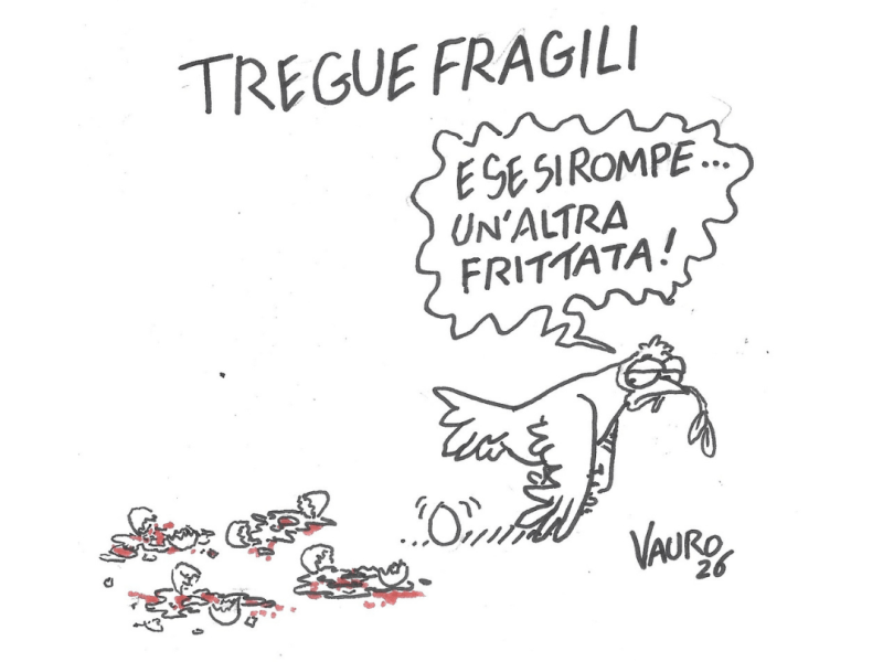Tregue fragili (Il Fatto, 18 aprile 2026)