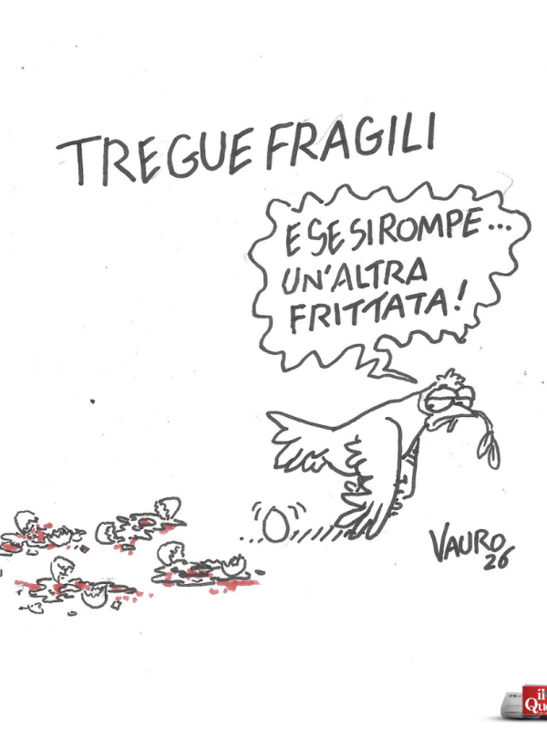 Tregue fragili (Il Fatto, 18 aprile 2026)