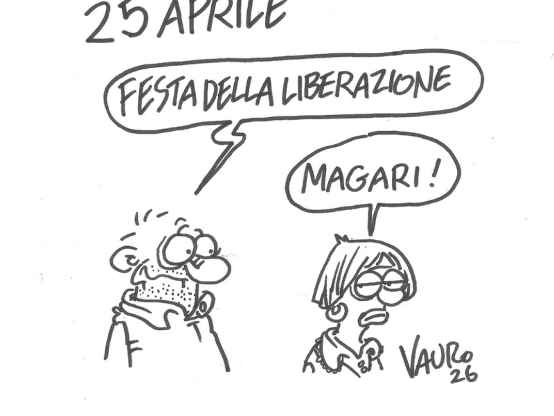 Liberazione! (Il Fatto, 23 aprile 2026)