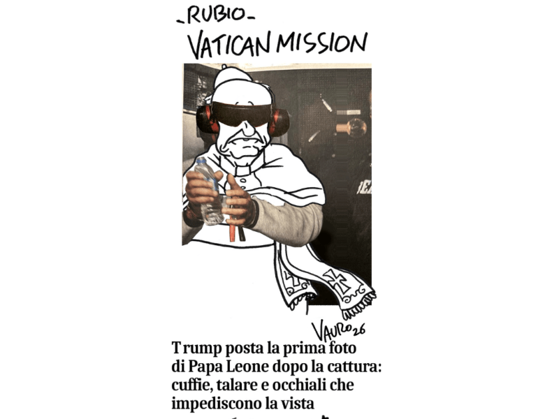 Vatican mission (Il Fatto, 7 maggio 2026)