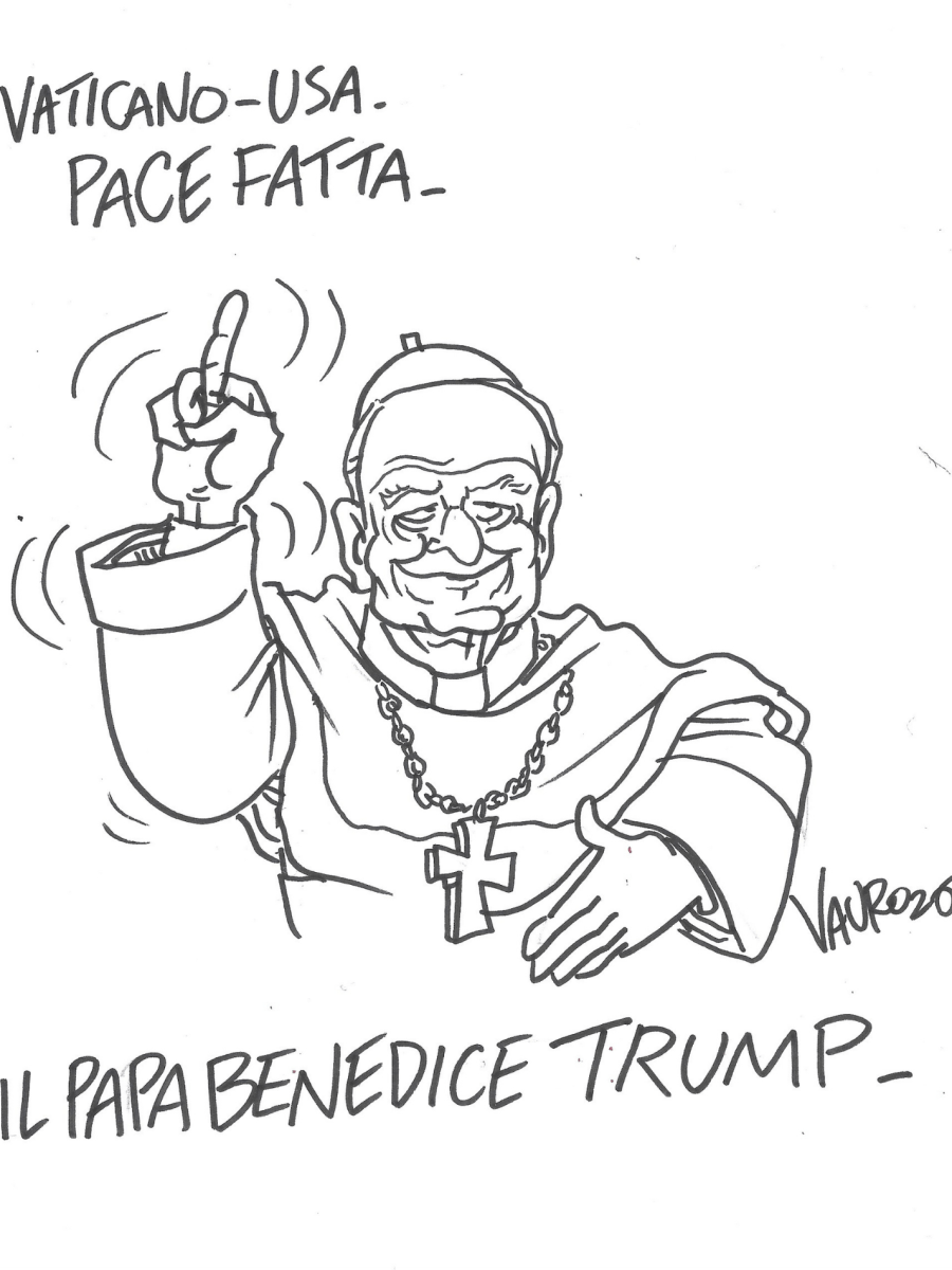 Il Papa benedice Trump (8 maggio 2026)
